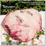 Beef D-RUMP WAGYU TOKUSEN marbling <=5 aged whole cuts +/- 6 kg/pc (price/kg) FROZEN IN-STOCK